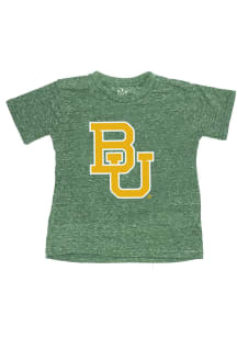 Little King Baylor Bears Toddler Green Knobby Short Sleeve T-Shirt