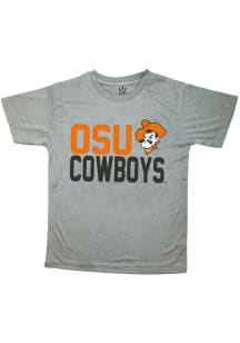 Little King Oklahoma State Cowboys Youth Orange Team Chant Short Sleeve T-Shirt