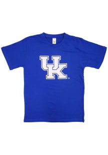 Little King Kentucky Wildcats Youth Blue Primary Logo Short Sleeve T-Shirt