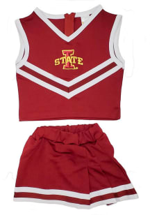 Little King Iowa State Cyclones Girls Cardinal Tackle Set Cheer