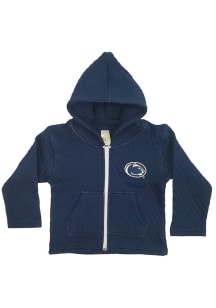 Little King Penn State Nittany Lions Toddler Quilted Long Sleeve Full Zip Sweatshirt - Navy Blue