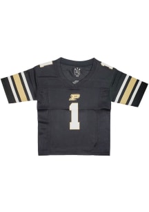 Little King Purdue Boilermakers Youth Black #1 Football Jersey