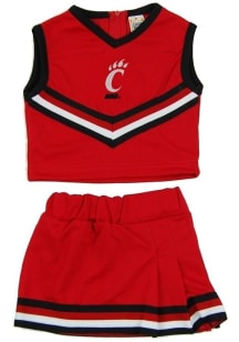 Little King Cincinnati Bearcats Toddler Girls Red Logo Sets Cheer
