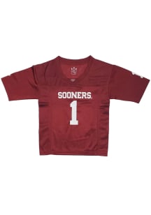Little King Oklahoma Sooners Toddler Cardinal Game Day Football Jersey
