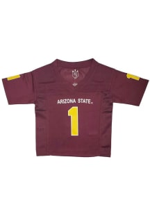Little King Arizona State Sun Devils Toddler Maroon Game Day Football Jersey
