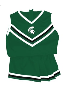 Little King Michigan State Spartans Toddler Girls Green Logo Sets Cheer
