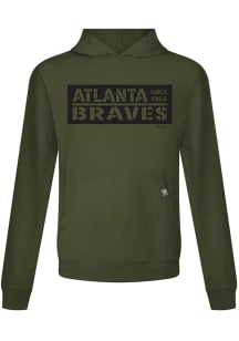 Levelwear Atlanta Braves Mens Green Relay Garrison AR Hood
