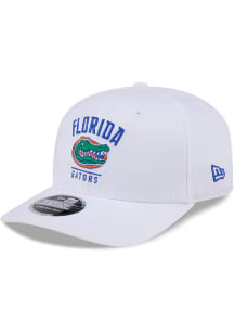 New Era Florida Gators Cotton Team Stretch 9SEVENTY Adjustable Hat - White