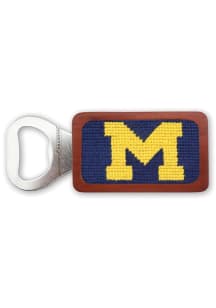 Michigan Wolverines Needlepoint Bottle Opener