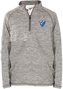 Georgia State Panthers Youth Grey Mathew Long Sleeve Quarter Zip Shirt