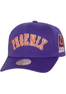 Mitchell and Ness Phoenix Suns Chain Gang Pro Snap Adjustable Hat - Purple