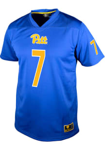 Javon Mcintyre  Genuine Collective Pitt Panthers Blue Football NIL Football Jersey