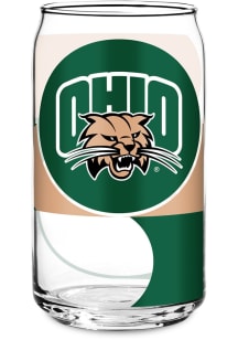 Ohio Bobcats Glass Pint Glass - White