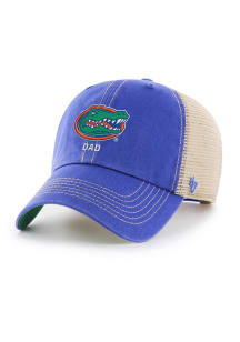 47 Florida Gators Dad Trawler Adjustable Hat - Blue