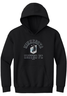 Minnesota United FC Youth Black Minnesota United Classic Long Sleeve Hoodie