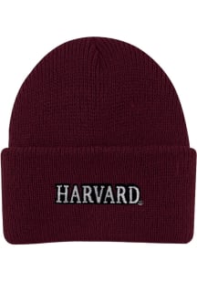 LogoFit Harvard Crimson North Pole Baby Knit Hat - Crimson