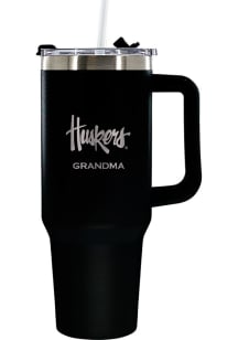 The Memory Company Nebraska Cornhuskers Grandma 40oz Stainless Steel Tumbler - Black