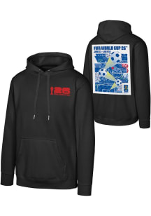 FIFA Philadelphia Mens Black Host City Poster Long Sleeve Hoodie