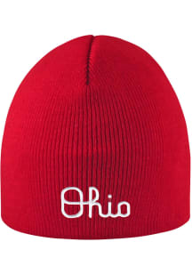 LogoFit Ohio State Buckeyes Red Everest Mens Knit Hat