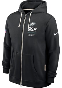 Nike Philadelphia Eagles Mens BLACK Sideline Pullover - 173219611