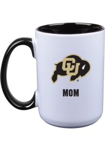 Colorado Buffaloes 15oz Mom Ceramic Mug - White