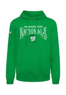Levelwear Washington Nationals Mens Kelly Green Podium St. Patrick's Day Long Sleeve Hoodie