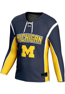 ProSphere Michigan Wolverines Youth Blue Rival Hockey Jersey