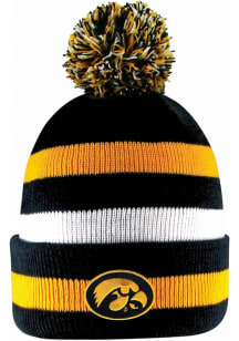 LogoFit Iowa Hawkeyes Yellow Primetime Mens Knit Hat