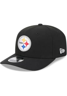New Era Pittsburgh Steelers 9SEVENTY Stretch Snap Adjustable Hat - Black