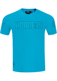 Pro Standard Charlotte Hornets Teal Triple Teal Short Sleeve Fashion T Shirt