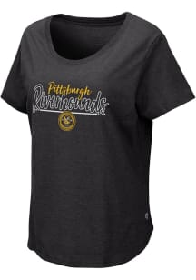 Colosseum Pittsburgh Riverhounds SC Womens Black Myla Short Sleeve T-Shirt