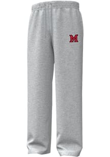 Under Armour Miami RedHawks Mens Grey Embroidered Sweatpants