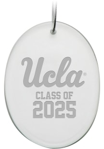UCLA Bruins Class of 2025 Oval Ornament - White