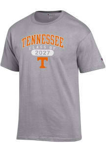 Champion Tennessee Volunteers Grey Class of 2027 Jersey Short Sleeve T Shirt