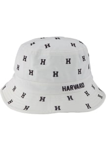 Zephyr Harvard Crimson White Scatter Bucket Mens Bucket Hat