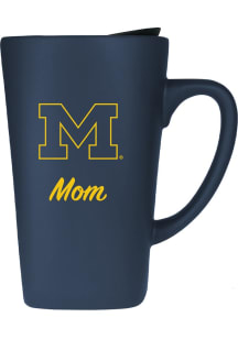 Michigan Wolverines 16oz Soft Touch Mom Ceramic Mug - Navy Blue