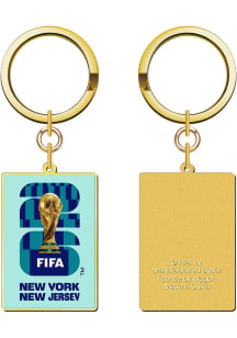 FIFA New York World Cup 2D Trophy Keychain - Blue