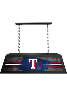 Texas Rangers Long Black Billiard Lamp