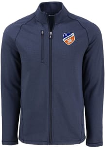 Cutter and Buck FC Cincinnati Mens Navy Blue Pehastin Light Weight Jacket
