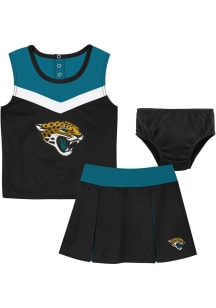 Jacksonville Jaguars Toddler Girls Teal Spirit 2PC Sets Cheer