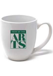 William & Mary Tribe Year of the Arts 16 oz Bistro Ceramic Mug - Green