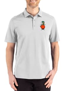 Cutter and Buck UCF Knights Mens Ash Vault Advantage Refresh Short Sleeve Polo