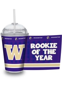 Washington Huskies 12oz Straw Tumbler