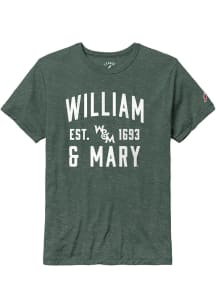 William & Mary Tribe Green Primary Logo Short Sleeve Fashion T Shirt
