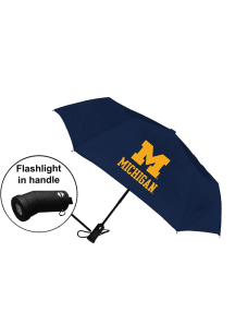 Michigan Wolverines Storm Flashlight Umbrella