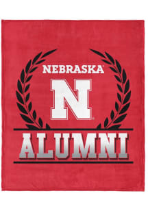 Nebraska Cornhuskers Alumni Silk Touch Fleece Blanket - Red