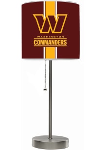 Washington Commanders Chrome Lamp Table Lamp