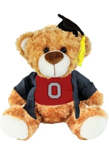 Ohio State Buckeyes 9.5in Graduation Bear Plush - Red