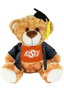 Oklahoma State Cowboys 9.5in Graduation Bear Plush - Orange