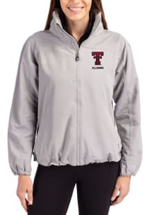 Cutter and Buck Texas Tech Red Raiders Womens Ash Charter Eco Light Weight Jacket